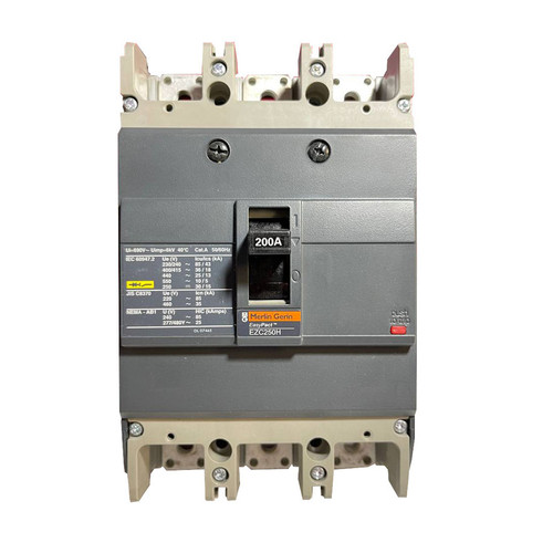 کلید اتوماتیک سه پل 200 آمپر اشنایدر مدل EasyPact EZC250H3200AA FIX