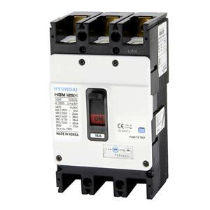 کلیداتوماتیک،کمپکت 200 آمپر،قابل تنظیم حرارتی-ثابت مغناطیسی HYUNDAIمدلHGM